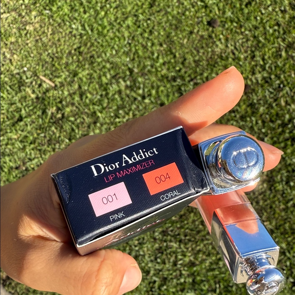 🌸New DIOR ADDICT 2 pcs Lip maximizer set 001 pink and 004 coral - Picture 6 of 6